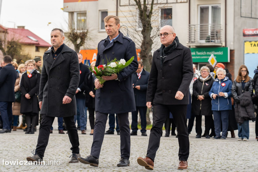 Głowno. Uczcili Narodowe Święto Niepodległości