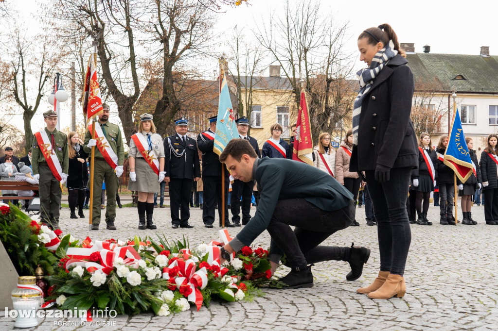 Głowno. Uczcili Narodowe Święto Niepodległości
