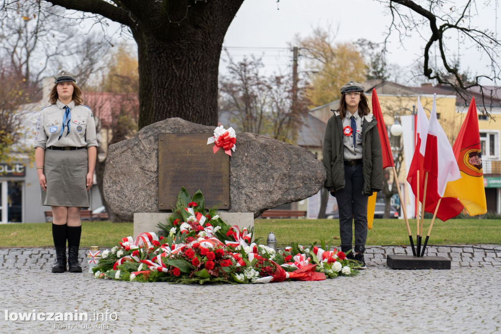 Głowno. Uczcili Narodowe Święto Niepodległości