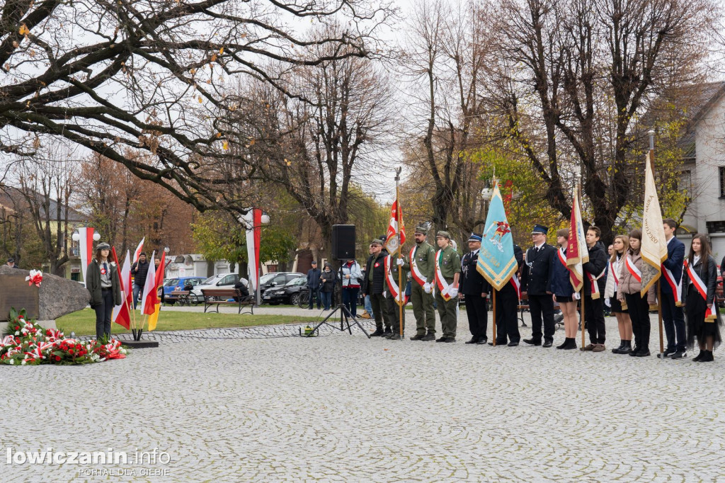 Głowno. Uczcili Narodowe Święto Niepodległości