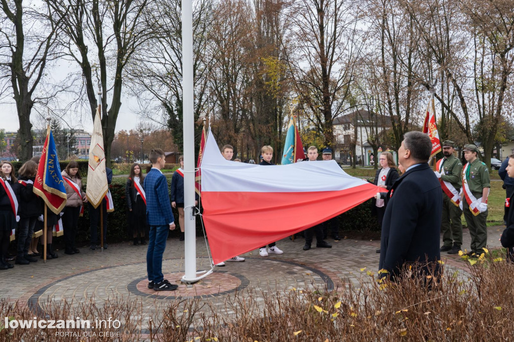Głowno. Uczcili Narodowe Święto Niepodległości
