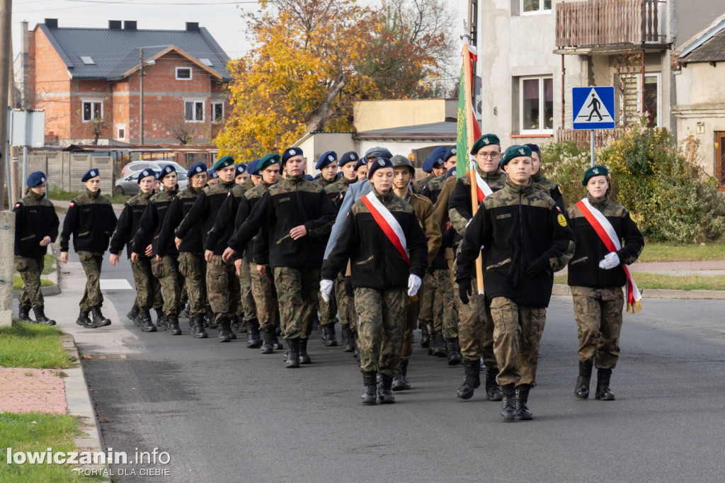 Uroczystość 104. rocznicy odzyskania przez Polskę Niepodległości w Strykowie