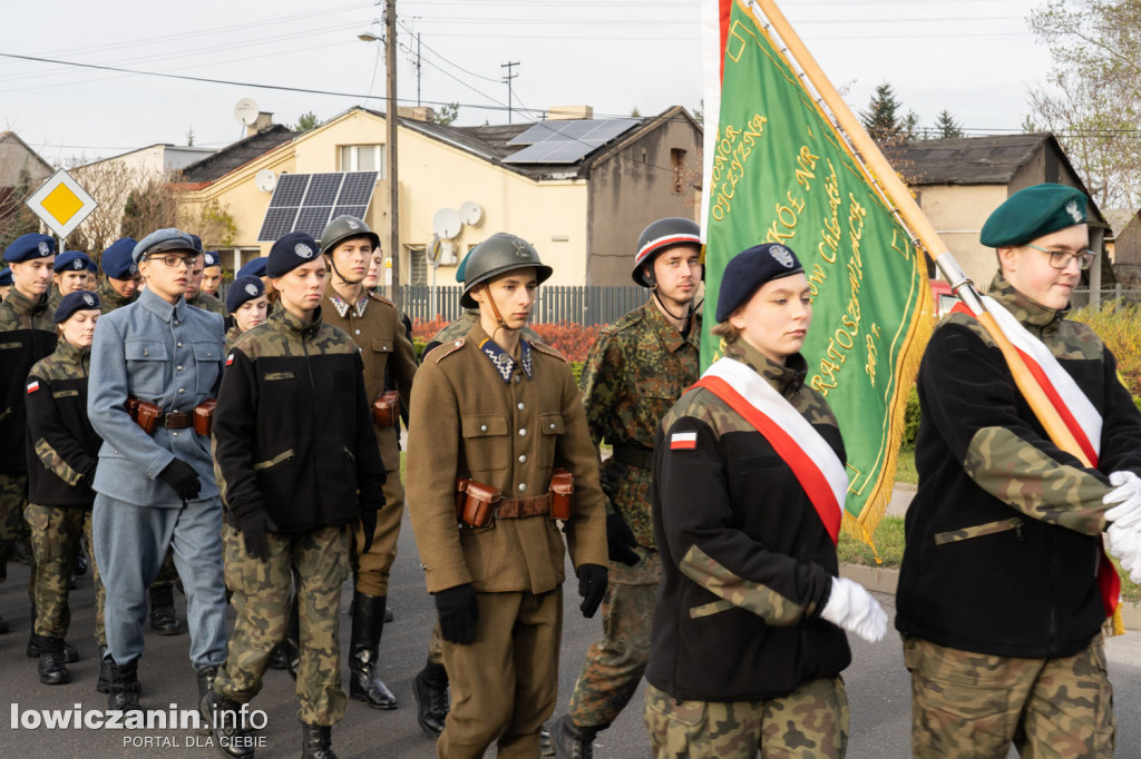 Uroczystość 104. rocznicy odzyskania przez Polskę Niepodległości w Strykowie