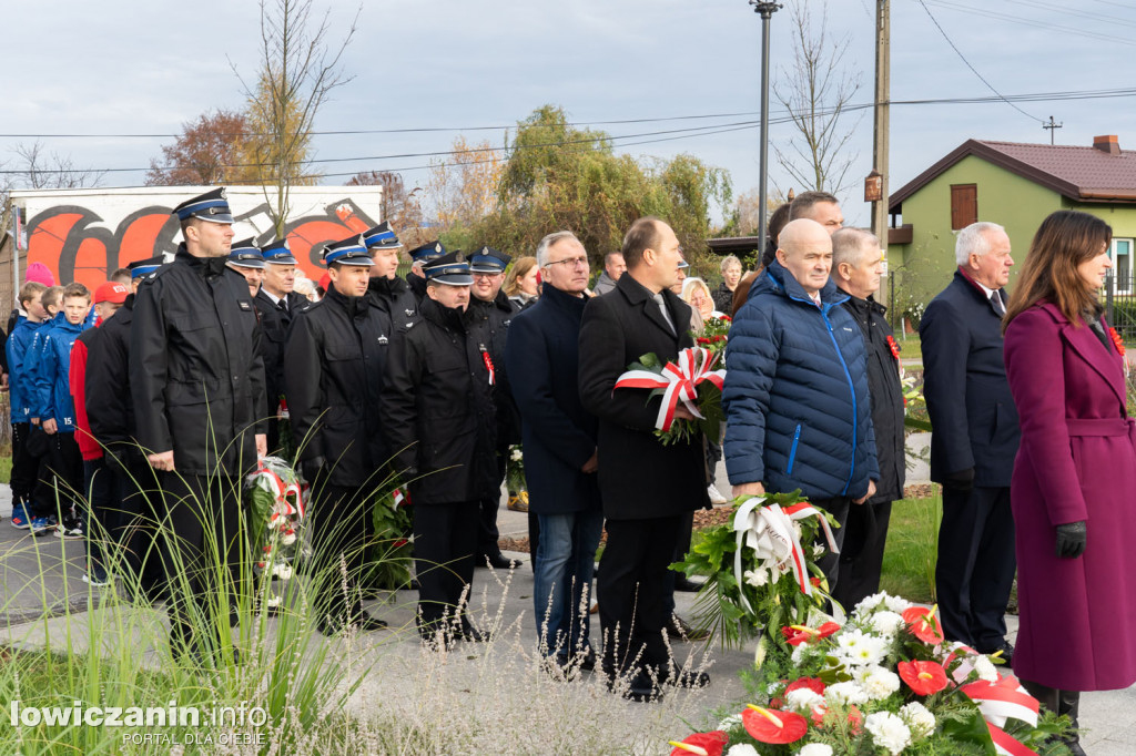 Uroczystość 104. rocznicy odzyskania przez Polskę Niepodległości w Strykowie