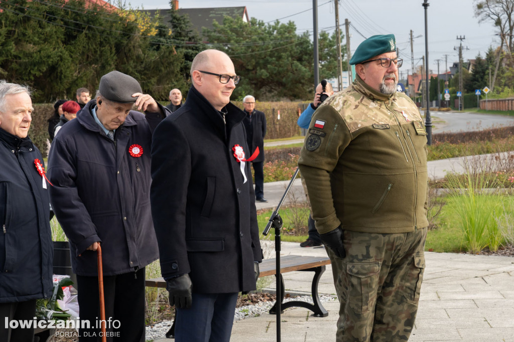 Uroczystość 104. rocznicy odzyskania przez Polskę Niepodległości w Strykowie