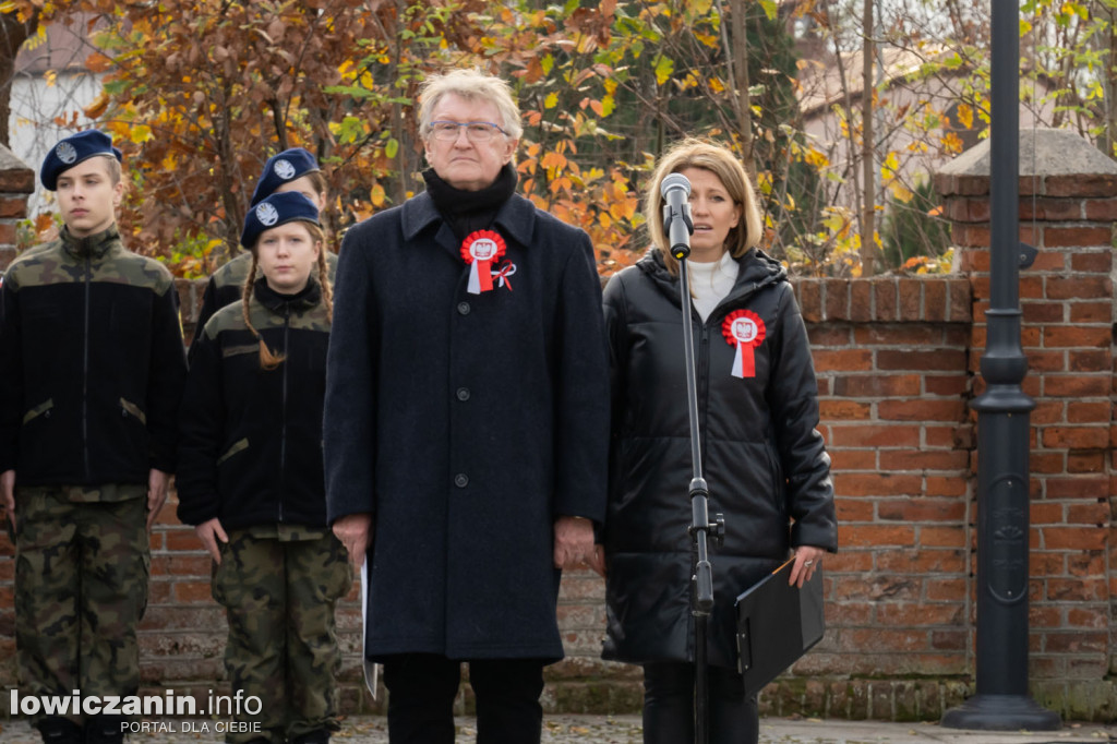 Uroczystość 104. rocznicy odzyskania przez Polskę Niepodległości w Strykowie