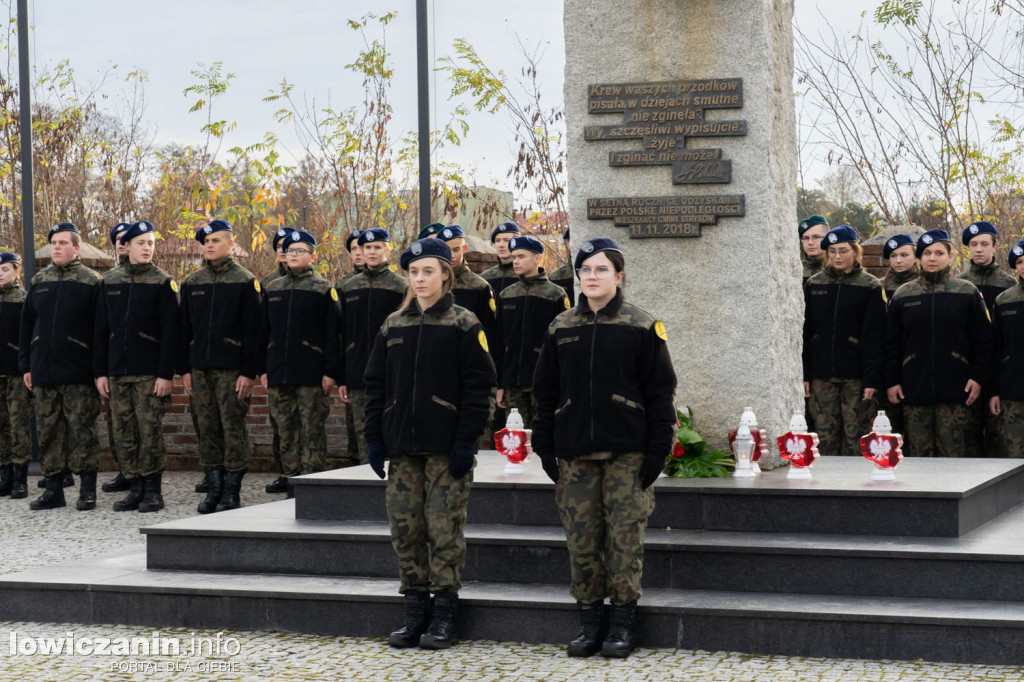 Uroczystość 104. rocznicy odzyskania przez Polskę Niepodległości w Strykowie