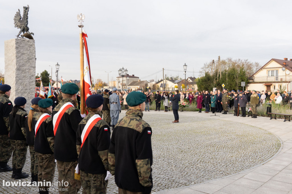 Uroczystość 104. rocznicy odzyskania przez Polskę Niepodległości w Strykowie