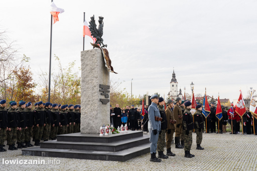 Uroczystość 104. rocznicy odzyskania przez Polskę Niepodległości w Strykowie