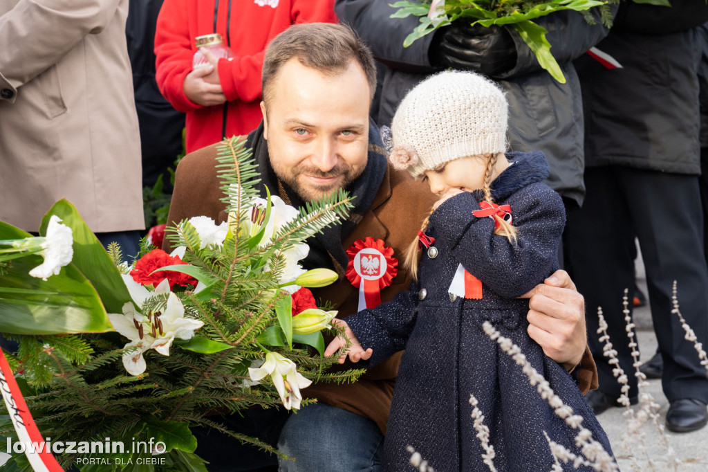 Uroczystość 104. rocznicy odzyskania przez Polskę Niepodległości w Strykowie