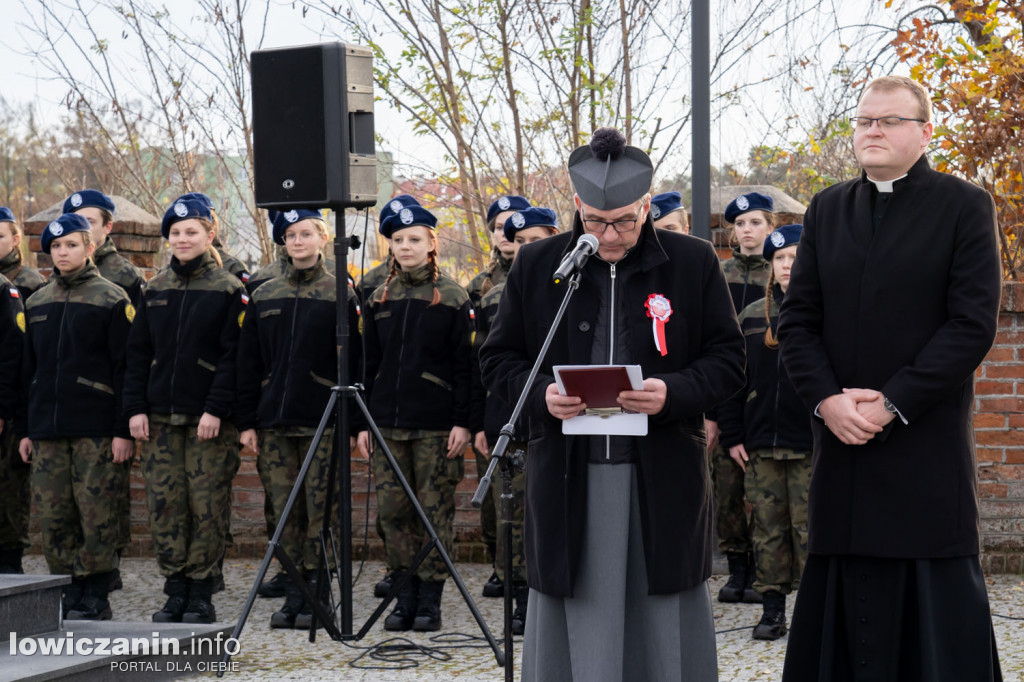Uroczystość 104. rocznicy odzyskania przez Polskę Niepodległości w Strykowie