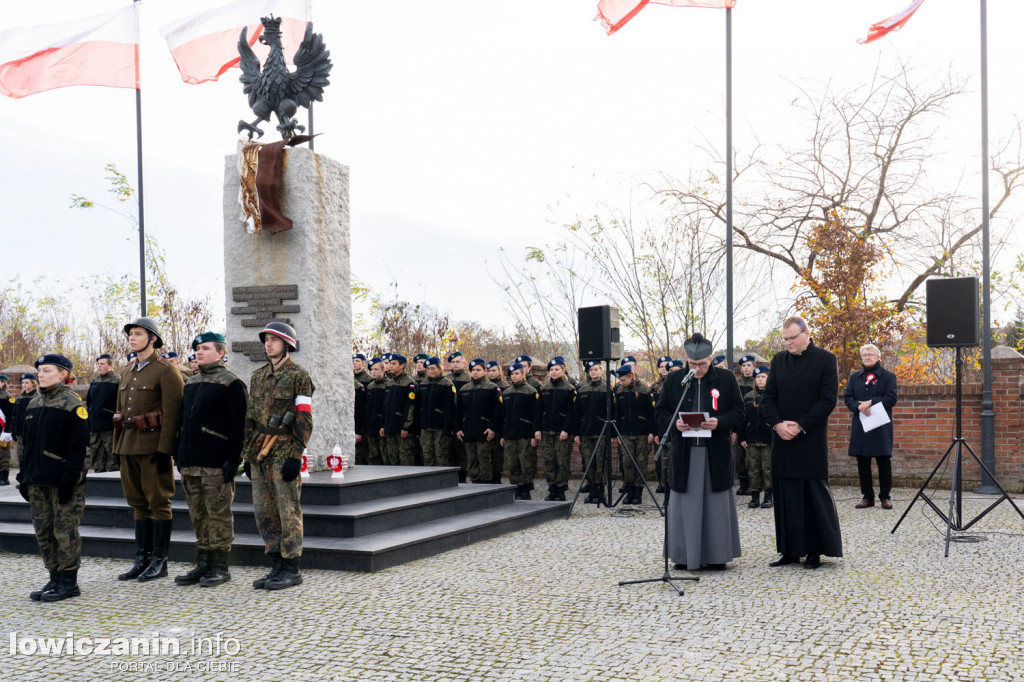 Uroczystość 104. rocznicy odzyskania przez Polskę Niepodległości w Strykowie