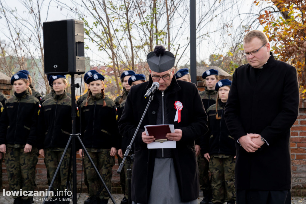Uroczystość 104. rocznicy odzyskania przez Polskę Niepodległości w Strykowie