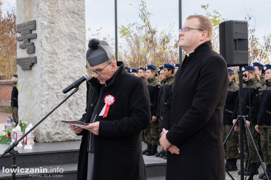 Uroczystość 104. rocznicy odzyskania przez Polskę Niepodległości w Strykowie