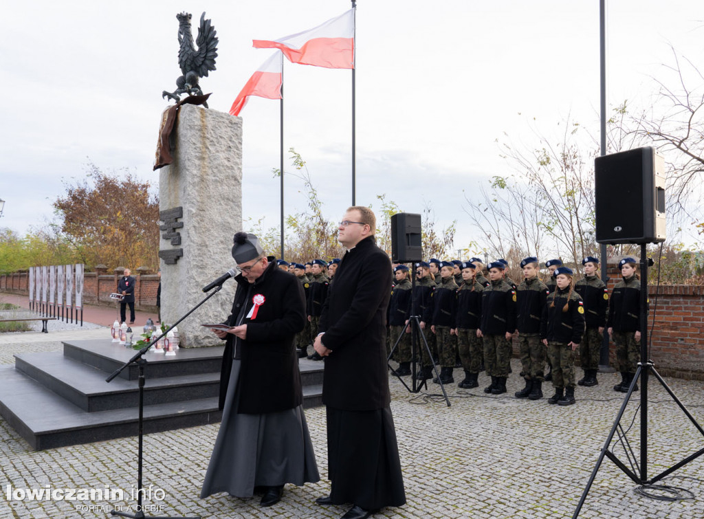 Uroczystość 104. rocznicy odzyskania przez Polskę Niepodległości w Strykowie