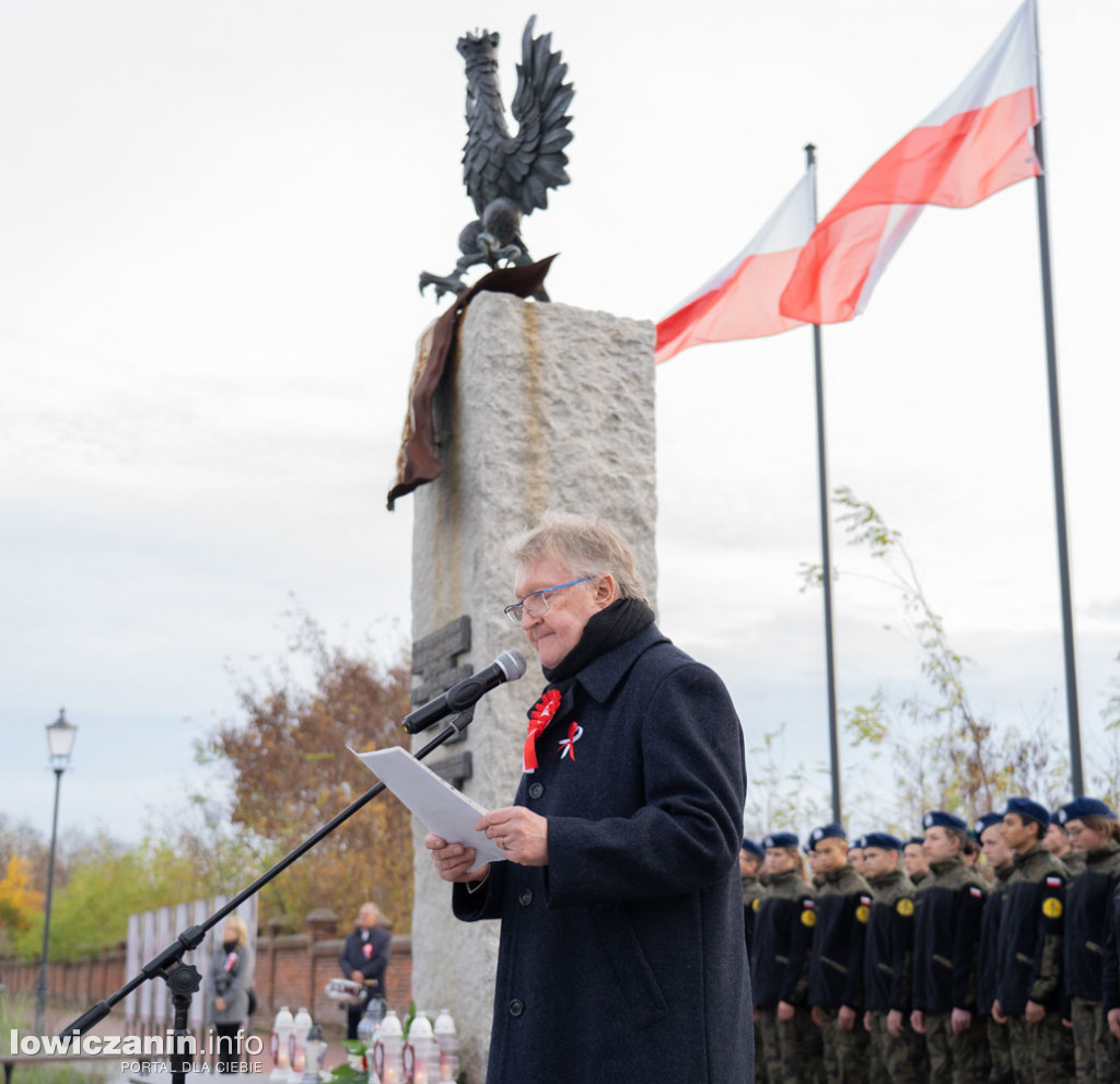 Uroczystość 104. rocznicy odzyskania przez Polskę Niepodległości w Strykowie