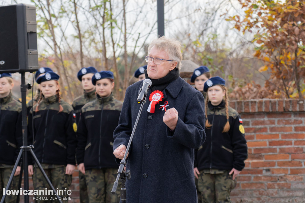 Uroczystość 104. rocznicy odzyskania przez Polskę Niepodległości w Strykowie