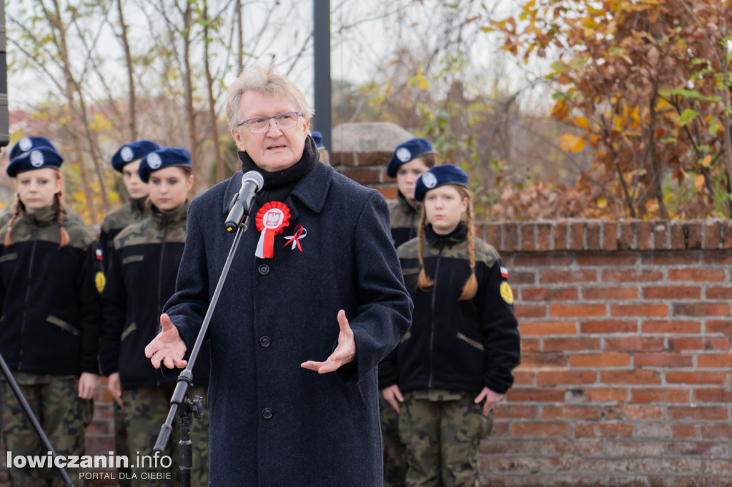 Uroczystość 104. rocznicy odzyskania przez Polskę Niepodległości w Strykowie