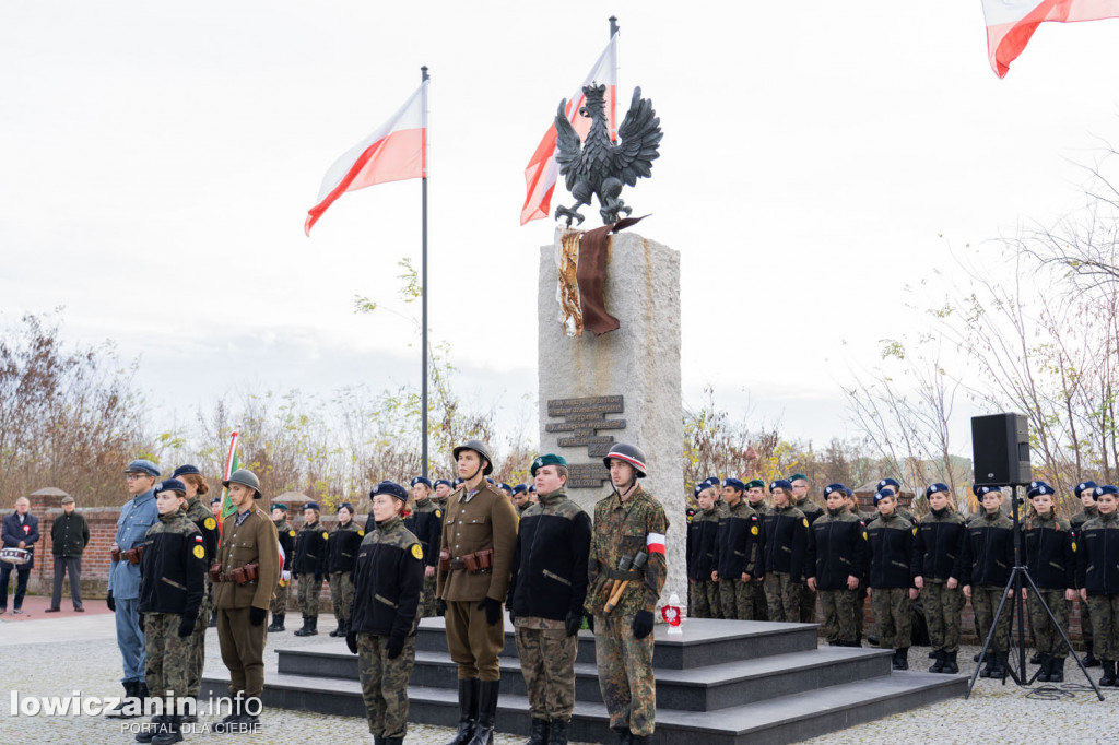 Uroczystość 104. rocznicy odzyskania przez Polskę Niepodległości w Strykowie