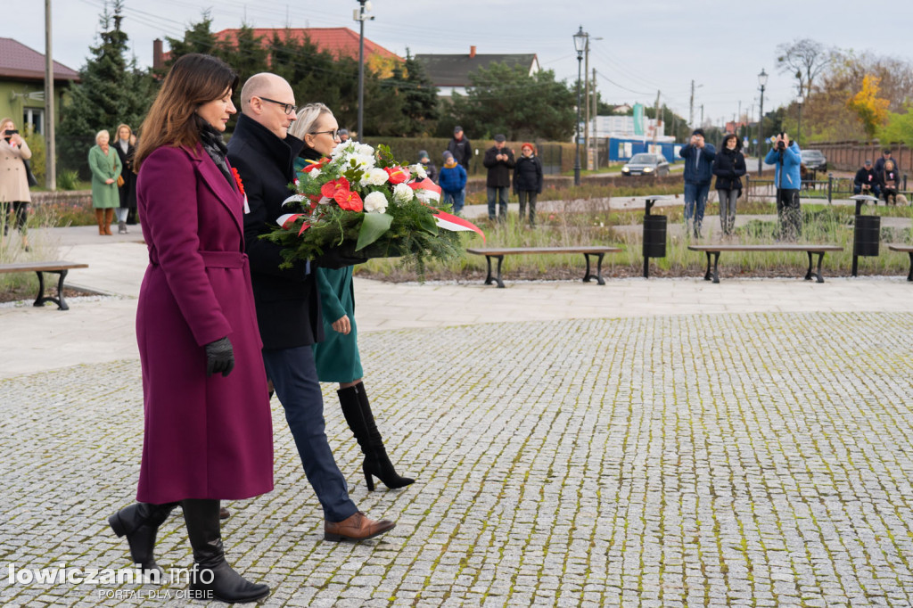 Uroczystość 104. rocznicy odzyskania przez Polskę Niepodległości w Strykowie