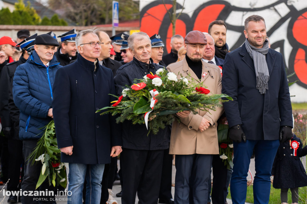 Uroczystość 104. rocznicy odzyskania przez Polskę Niepodległości w Strykowie