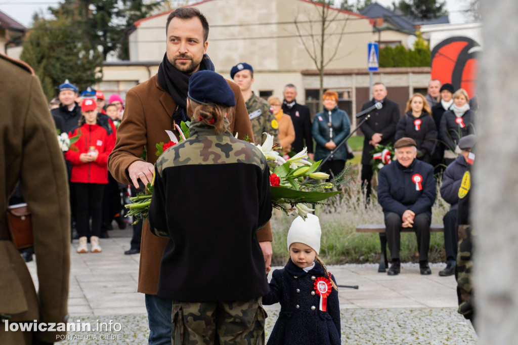 Uroczystość 104. rocznicy odzyskania przez Polskę Niepodległości w Strykowie