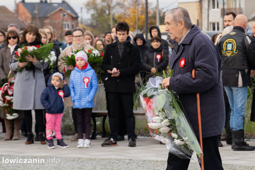 Uroczystość 104. rocznicy odzyskania przez Polskę Niepodległości w Strykowie