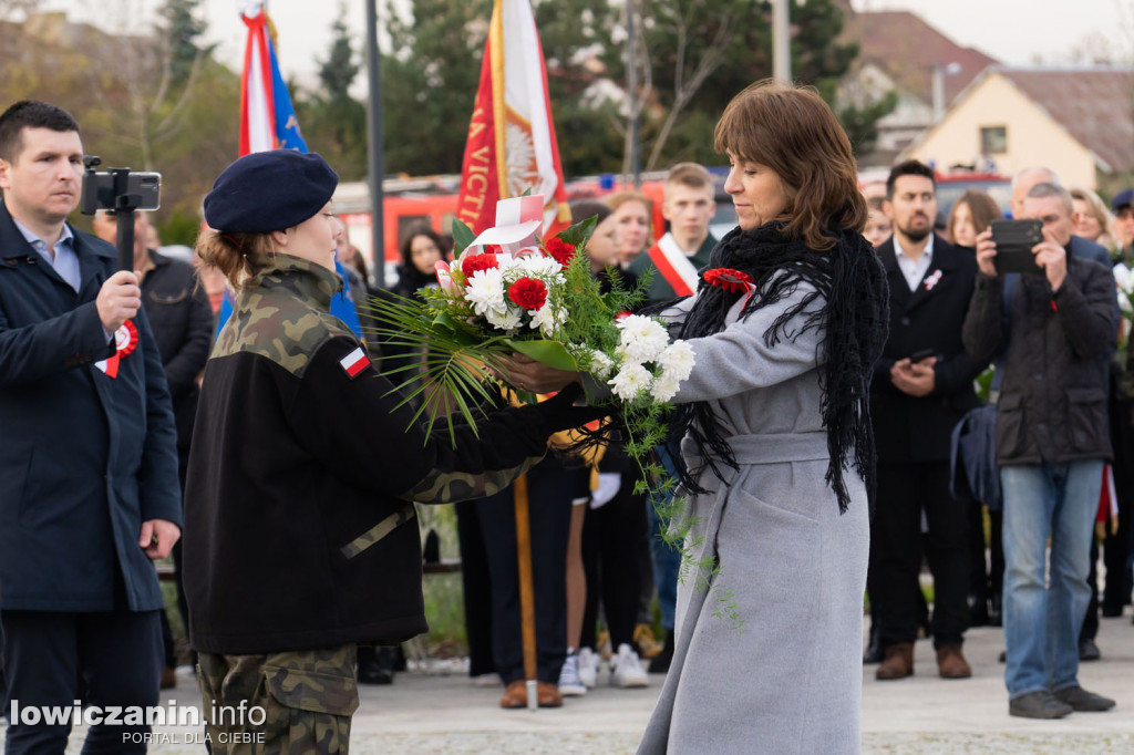 Uroczystość 104. rocznicy odzyskania przez Polskę Niepodległości w Strykowie