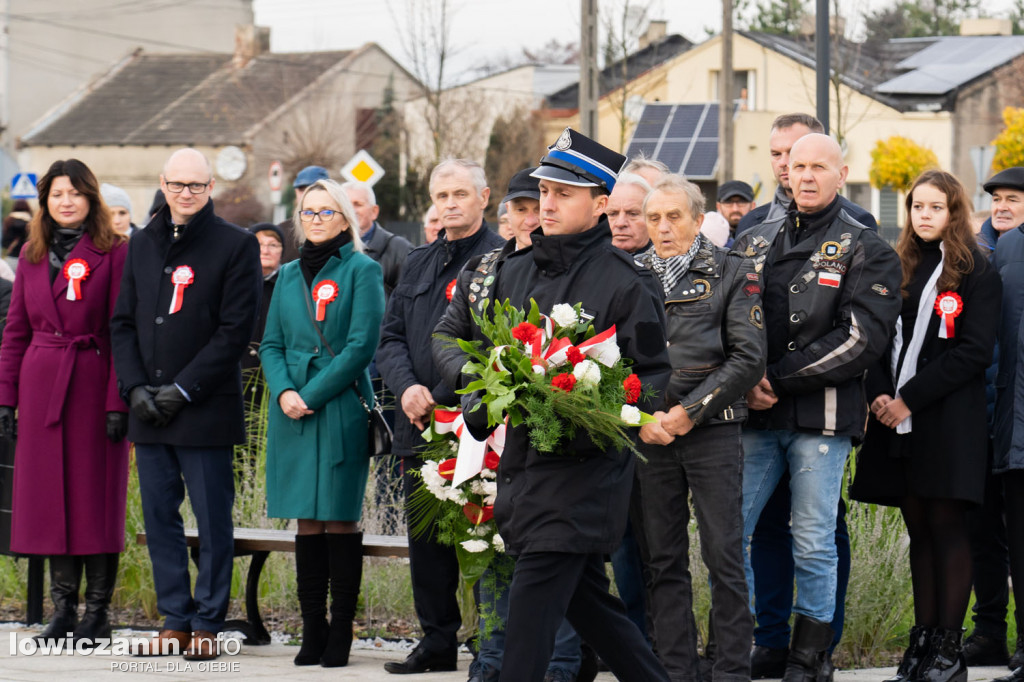 Uroczystość 104. rocznicy odzyskania przez Polskę Niepodległości w Strykowie