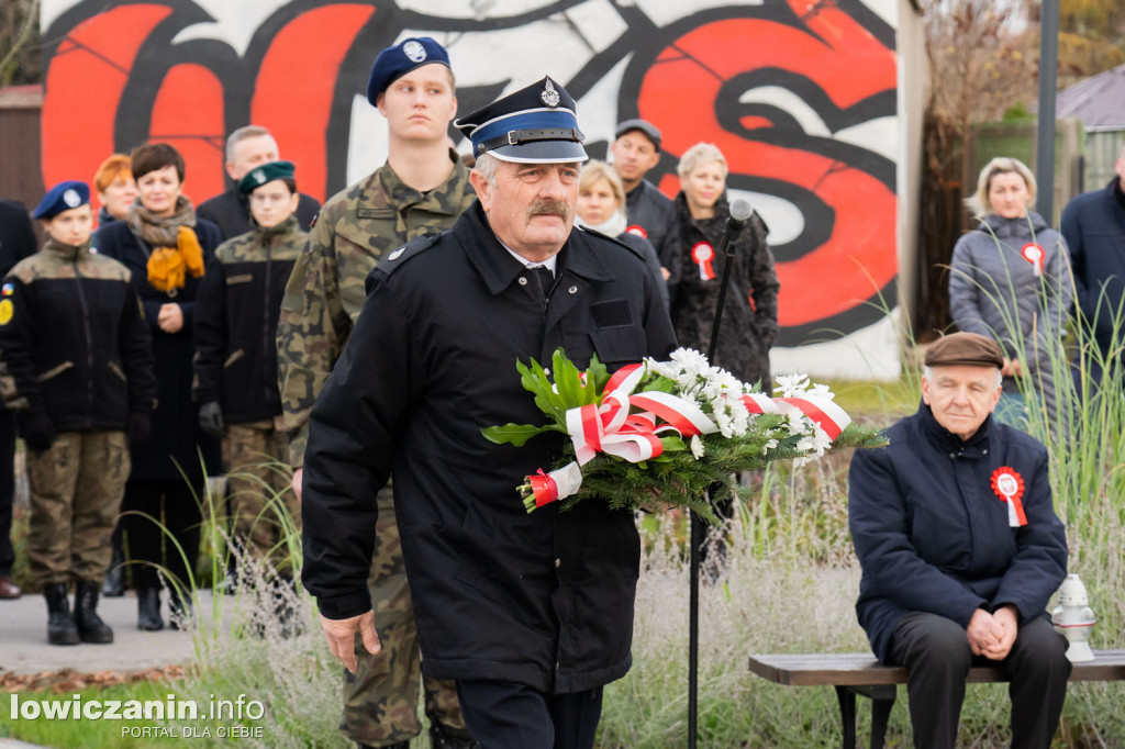 Uroczystość 104. rocznicy odzyskania przez Polskę Niepodległości w Strykowie