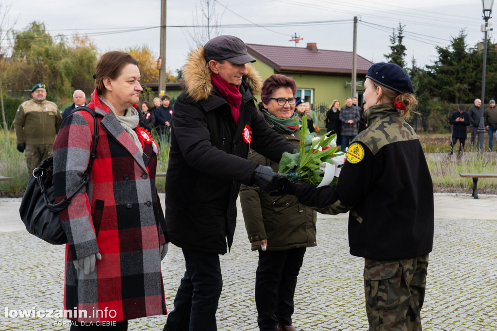 Uroczystość 104. rocznicy odzyskania przez Polskę Niepodległości w Strykowie