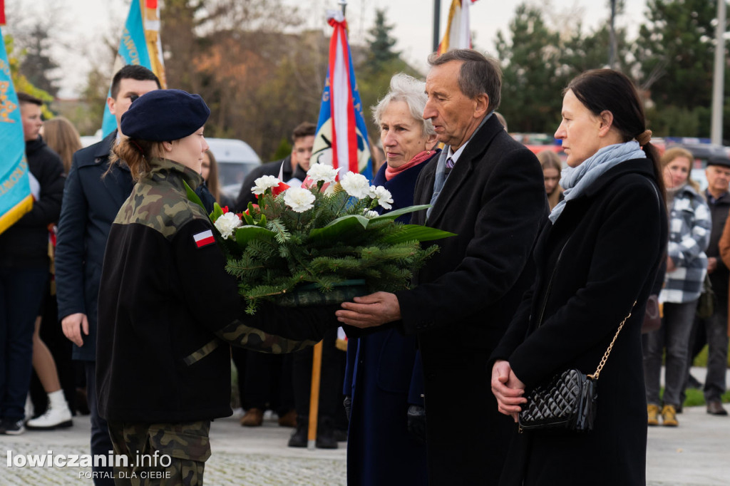 Uroczystość 104. rocznicy odzyskania przez Polskę Niepodległości w Strykowie