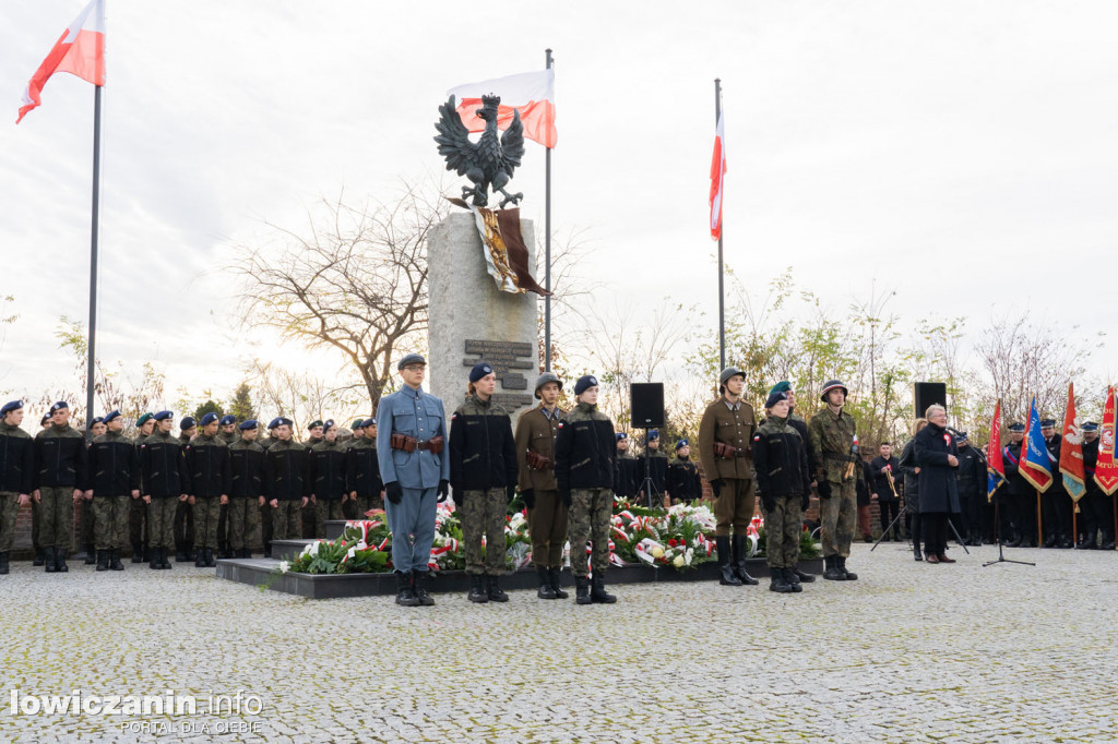 Uroczystość 104. rocznicy odzyskania przez Polskę Niepodległości w Strykowie