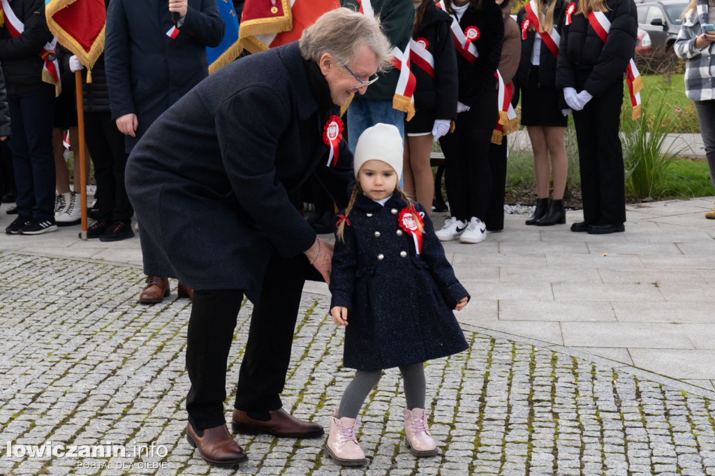 Uroczystość 104. rocznicy odzyskania przez Polskę Niepodległości w Strykowie