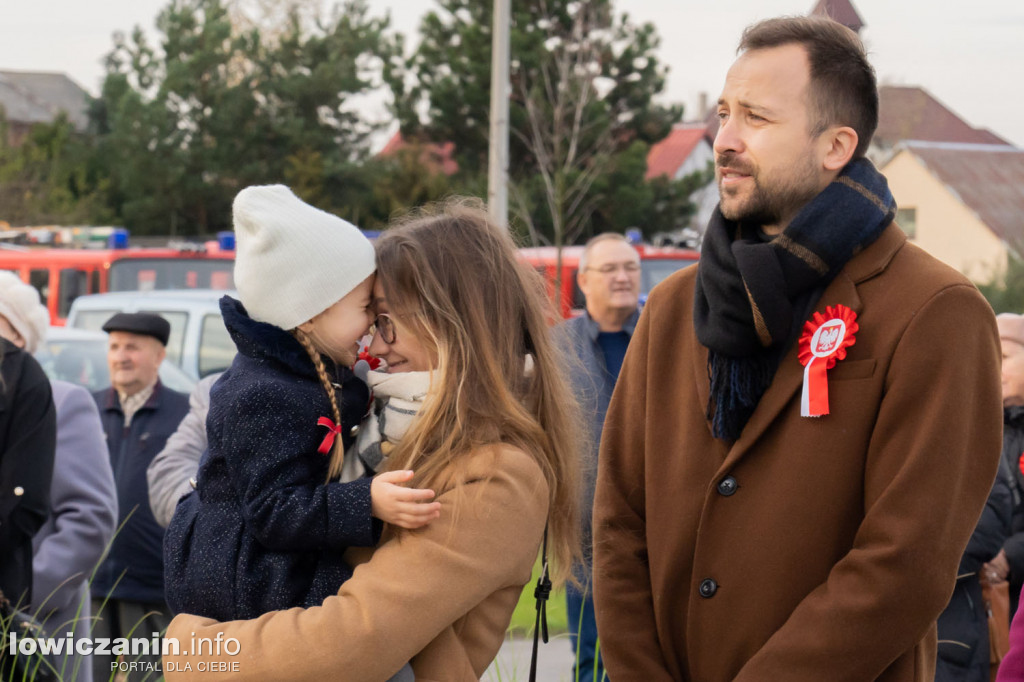 Uroczystość 104. rocznicy odzyskania przez Polskę Niepodległości w Strykowie