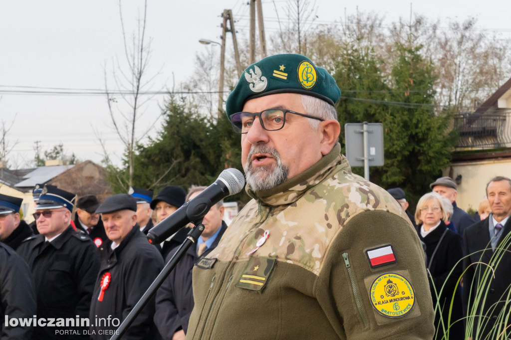 Uroczystość 104. rocznicy odzyskania przez Polskę Niepodległości w Strykowie