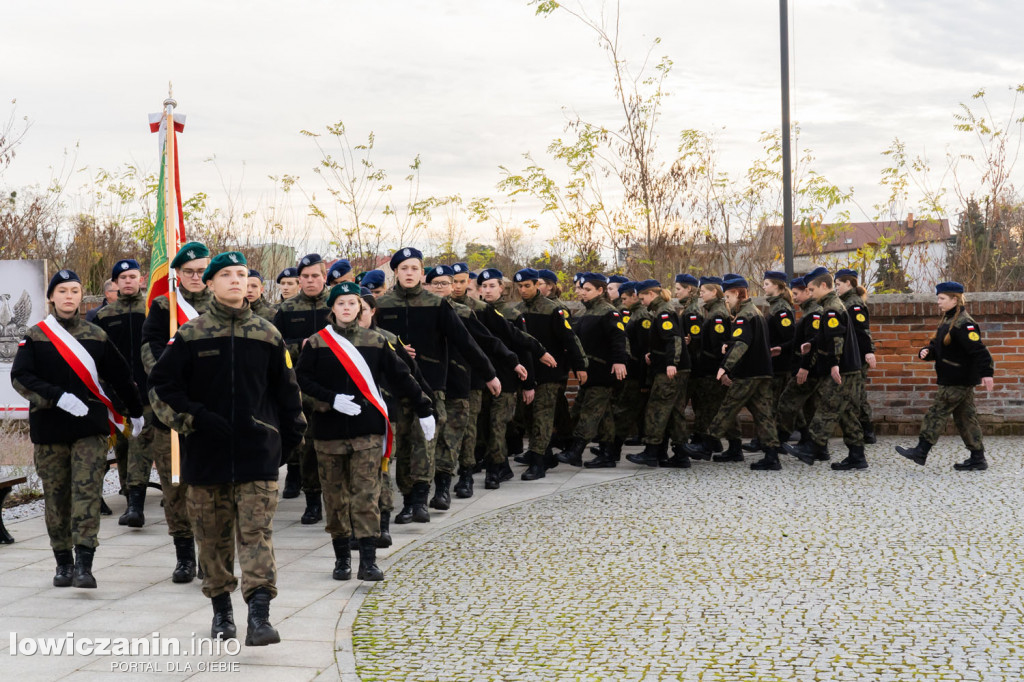 Uroczystość 104. rocznicy odzyskania przez Polskę Niepodległości w Strykowie