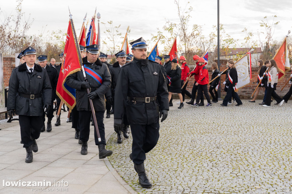 Uroczystość 104. rocznicy odzyskania przez Polskę Niepodległości w Strykowie