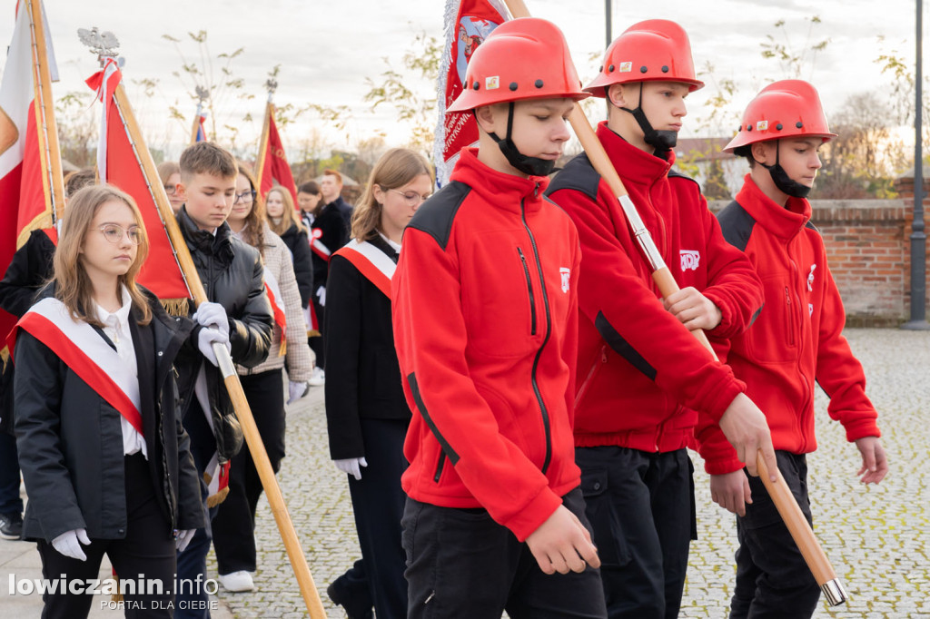 Uroczystość 104. rocznicy odzyskania przez Polskę Niepodległości w Strykowie