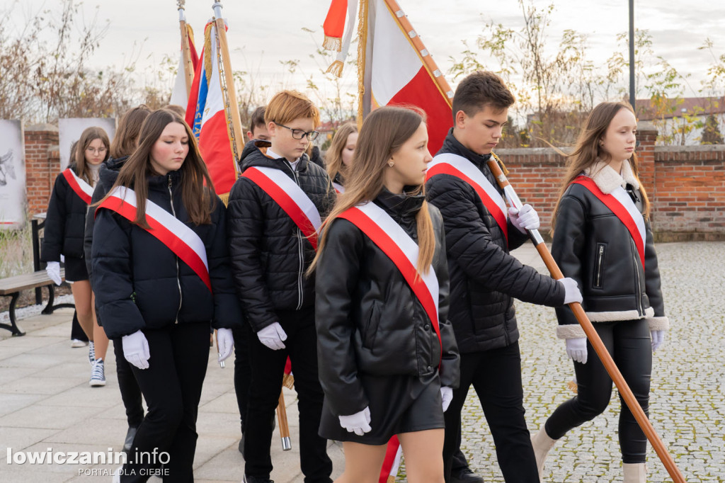 Uroczystość 104. rocznicy odzyskania przez Polskę Niepodległości w Strykowie
