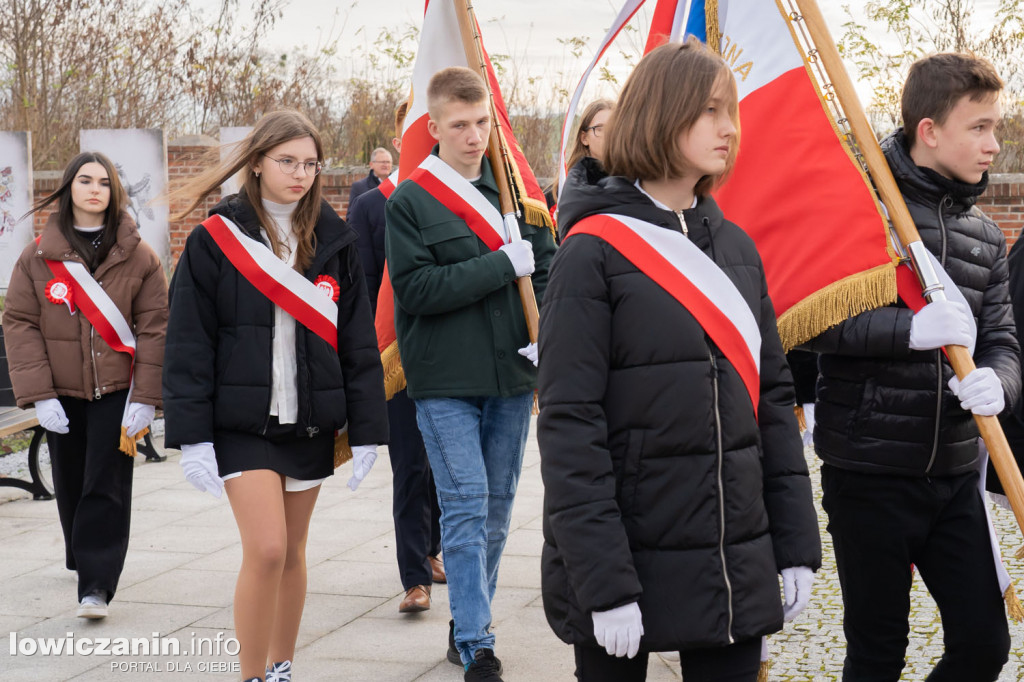 Uroczystość 104. rocznicy odzyskania przez Polskę Niepodległości w Strykowie