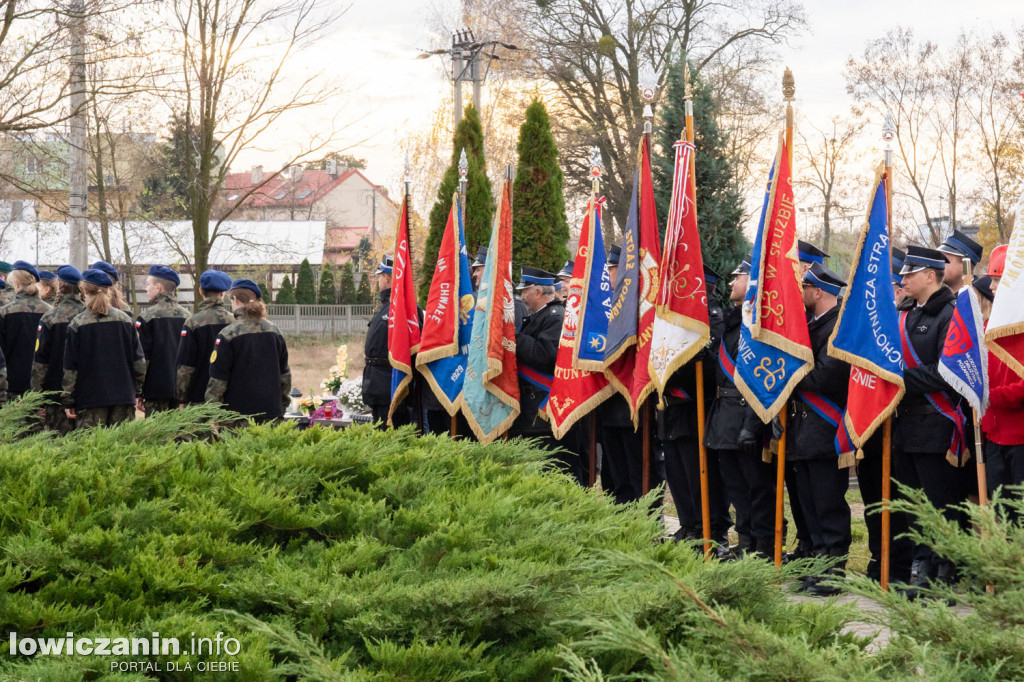 Uroczystość 104. rocznicy odzyskania przez Polskę Niepodległości w Strykowie