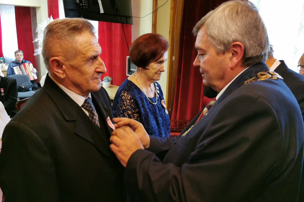 Jubileusz par małżeńskich w Bolimowie.