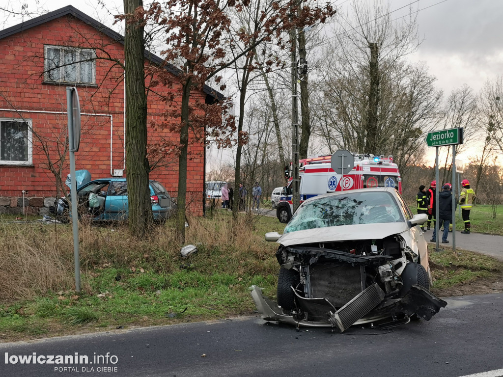 Wypadek w Jeziorku