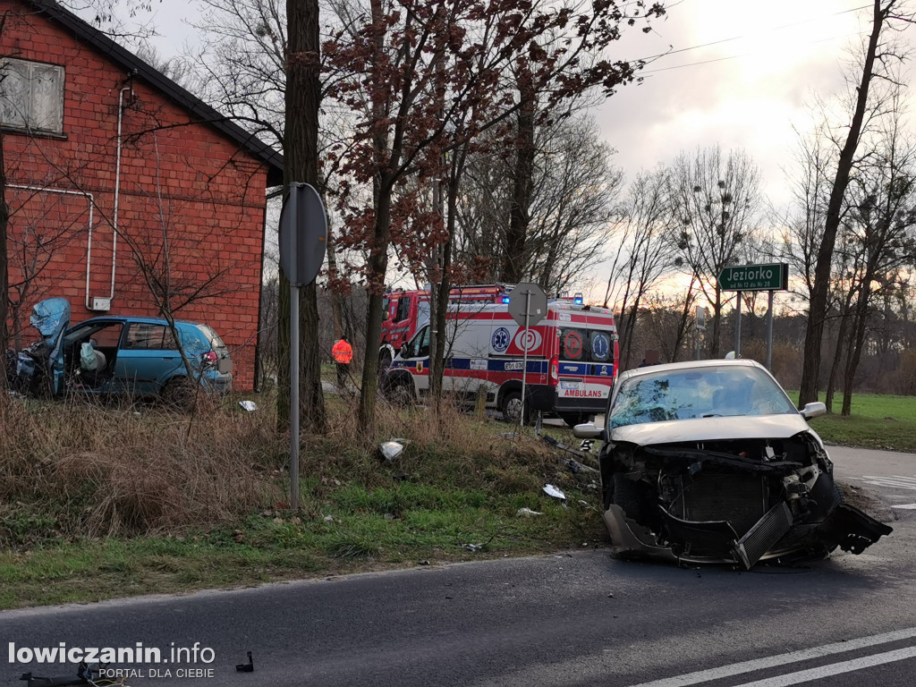Wypadek w Jeziorku