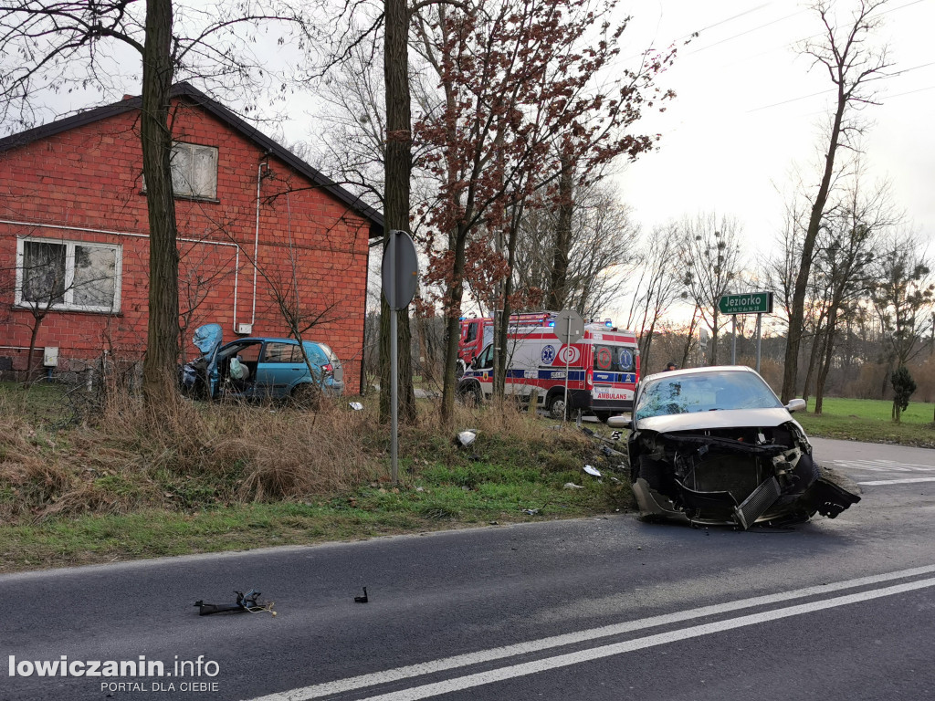 Wypadek w Jeziorku