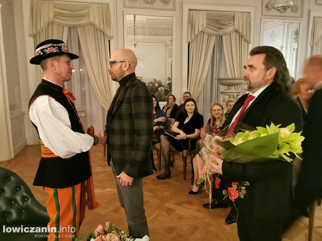 Wojciech Brzozowski odebrał tytuł Łowiczanina Roku 2022
