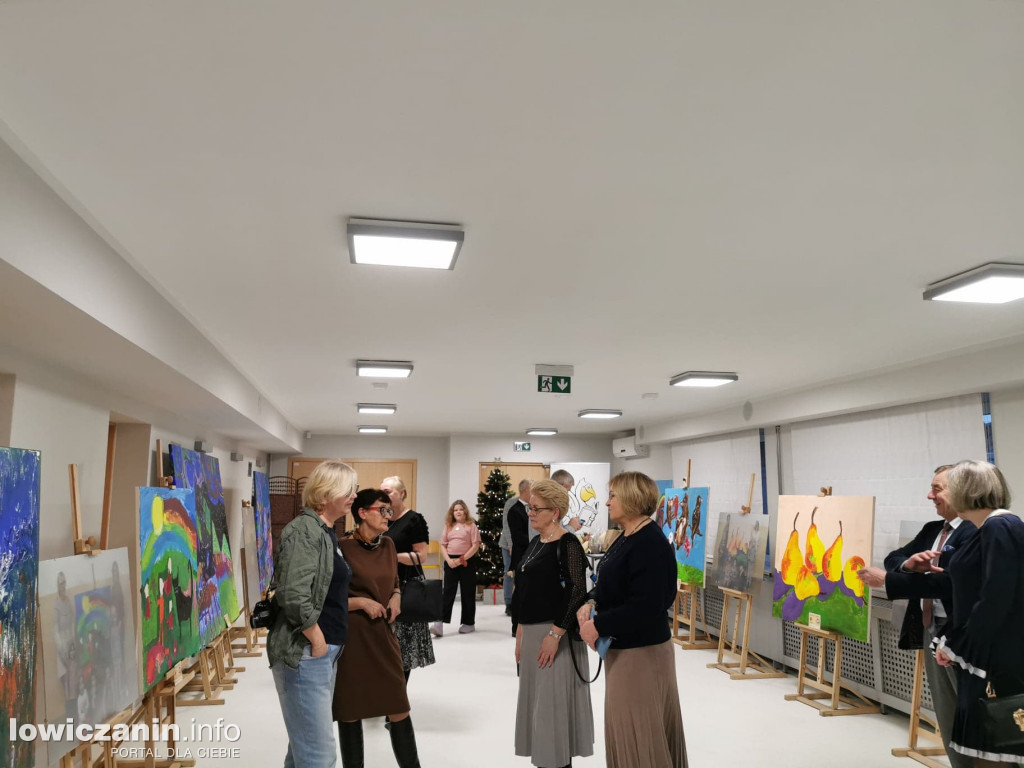 Wernisaż w Bibliotece Miejskiej w Łowiczu