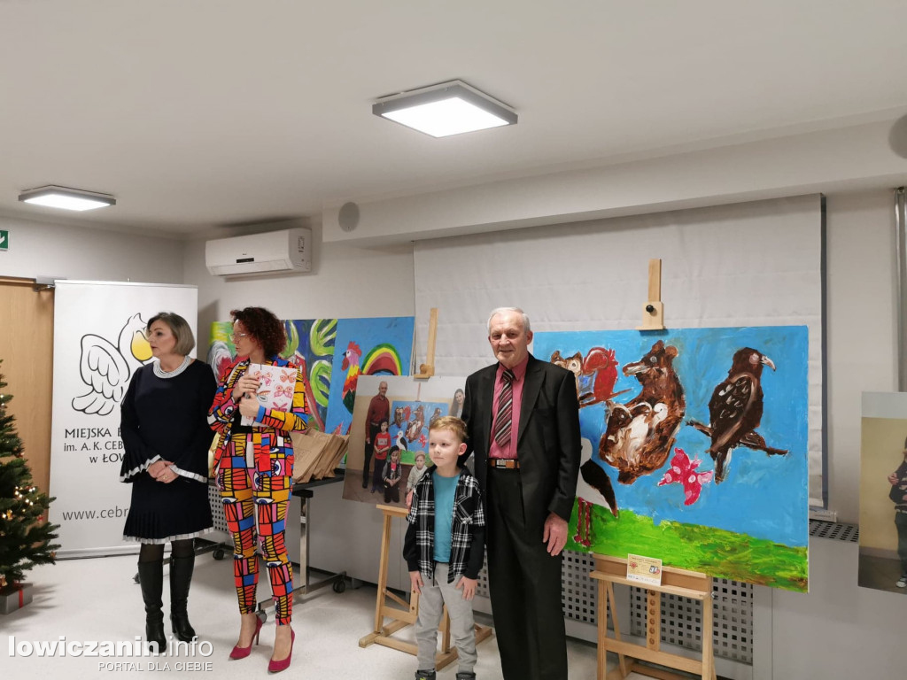 Wernisaż w Bibliotece Miejskiej w Łowiczu