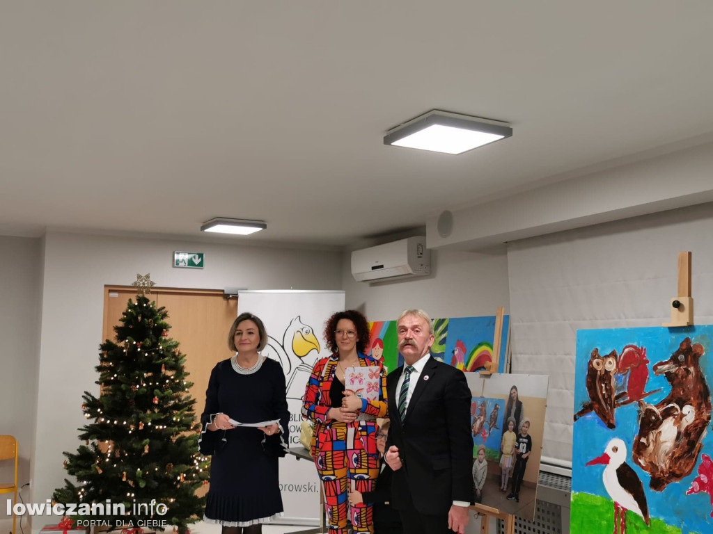 Wernisaż w Bibliotece Miejskiej w Łowiczu